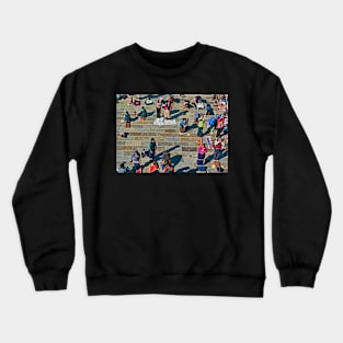 Pilgrims, Jokhang Monastery, Lhasa, Tibet. Crewneck Sweatshirt